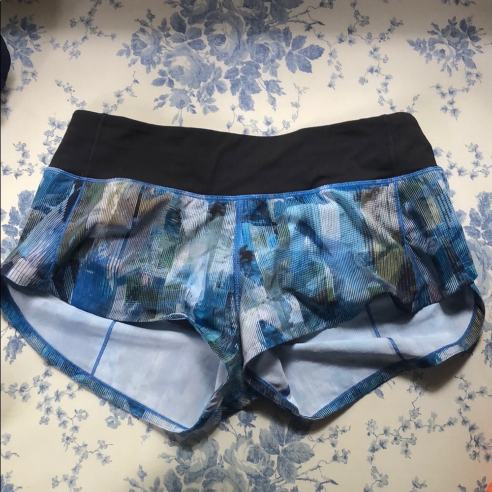Lululemon Speed shorts